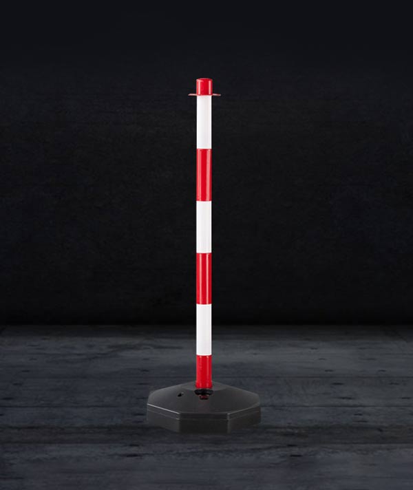 Trụ cảnh báo giao thông nhựa PE 115 cm của Hành Tinh Xanh