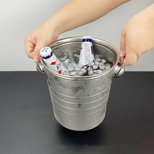 Xô đựng đá inox không nắp giữ nhiệt tốt