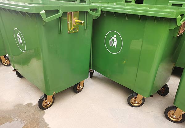 Bánh xe thùng rác là phụ kiện quan trọng