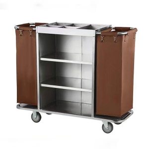 Xe đẩy làm buồng 2 túi vải