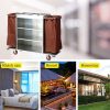 Xe đẩy làm buồng 2 túi vải
