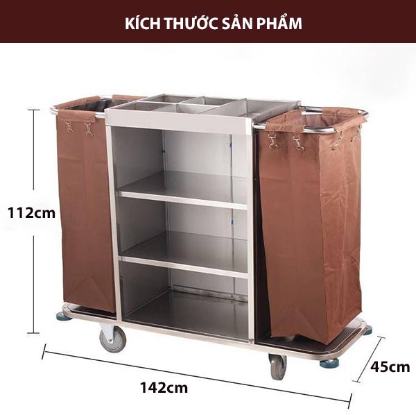 Kích thước xe làm buồng phòng khách sạn