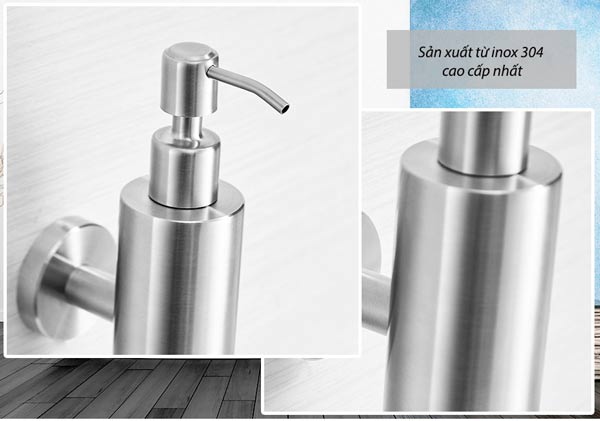 Chất liệu inox 304 cao cấp bền bỉ