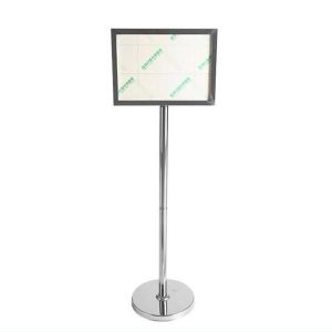 Bảng menu inox trắng hai mặt A3