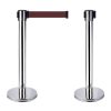 Cột chắn inox dây nâu 5m