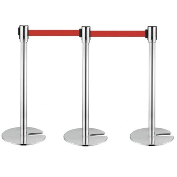 Chất liệu bằng inox sáng bóng, chống gỉ sét, chịu được những yếu tố của thời tiết