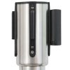 Cột chắn inox đế chữ u dây vàng dài 3m
