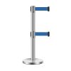Cột chắn inox trắng 2 dây 5m
