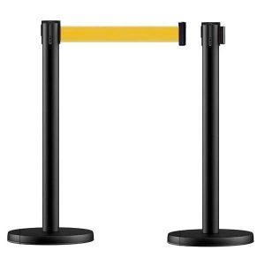 Cột chắn màu đen dây vàng 5m