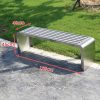 Ghế băng dài inox 1m5