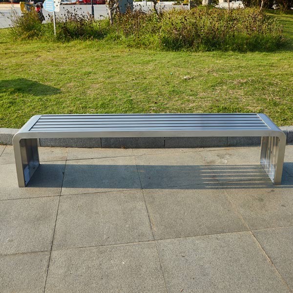 Ảnh thực tế ghế băng dài inox 1m8