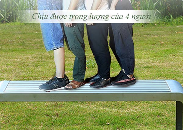 Ghế băng inox chịu tải cao