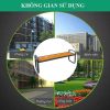 Ghế băng dài không tựa 1m8