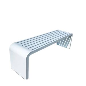 Ghế băng không tựa màu trắng dài 1m8