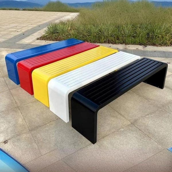 Ghế công viên không tựa đa dạng về kích thước và màu sắc để lựa chọn