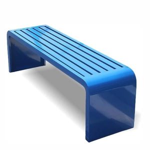 Ghế băng ngoài trời màu xanh dương dài 1m8