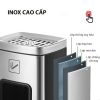 Thùng rác 2 ngăn inox có gạt tàn