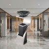 Thùng rác hình chữ Z inox trắng