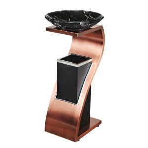Thùng rác inox hình chữ Z