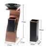 Thùng rác inox hình chữ Z