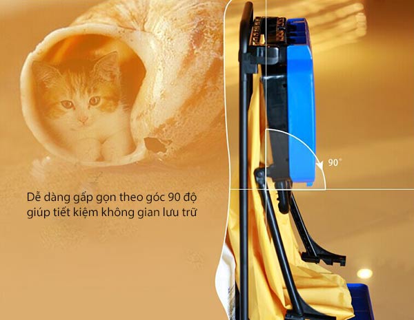 Thiết kế thông minh có thể gấp gọn khi không sử dụng