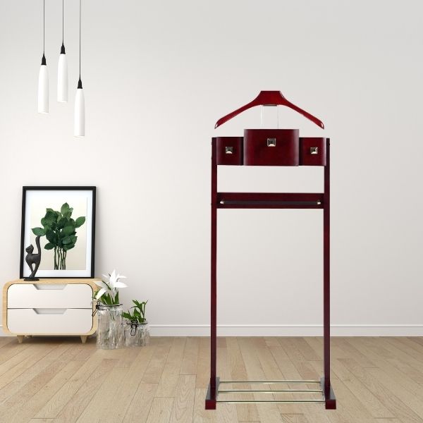 Cây treo áo vest bằng gỗ