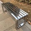 Ghế ngồi công viên inox dài 1m2