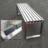 Ghế ngồi công viên inox dài 1m2