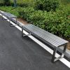 Ghế ngồi công viên inox dài 1m5