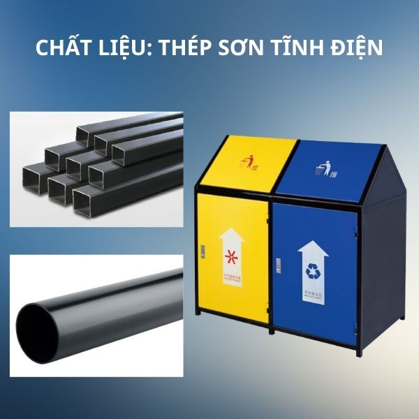 Chất liệu thép được sơn tĩnh điện cao cấp chống gỉ sét
