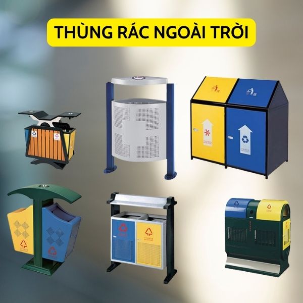 Paloca chuyên cung cấp các loại thùng rác đa dạng về mẫu mã và kích thước