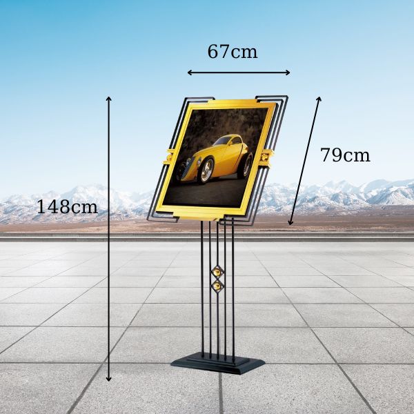 Kích thước bảng chào mừng