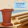 bục phát biểu đơn giản