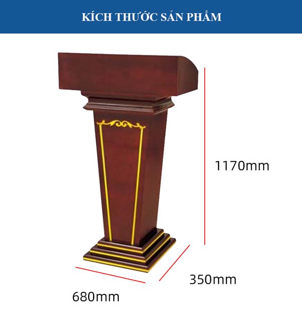 Bục phát biểu hội trường
