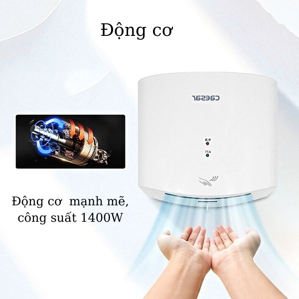 Đông cơ của máy 1400w mạnh mẽ