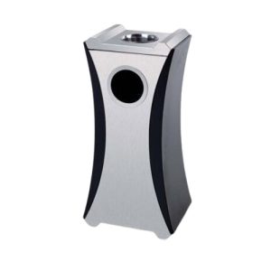 Thùng rác inox gạt tàn cao cấp