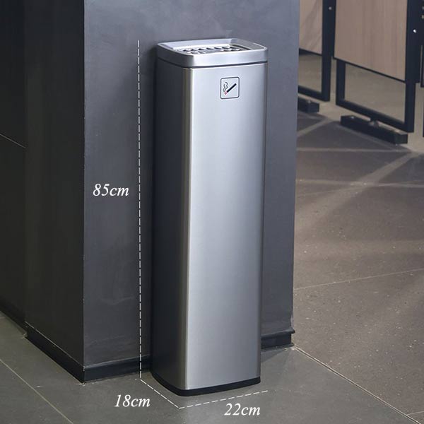 Kích thước cây gạt tàn thuốc công cộng