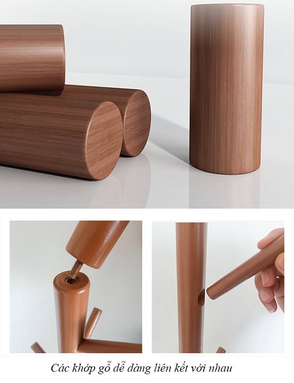 Các khớp nối cố định bằng ốc vít chắc chắn