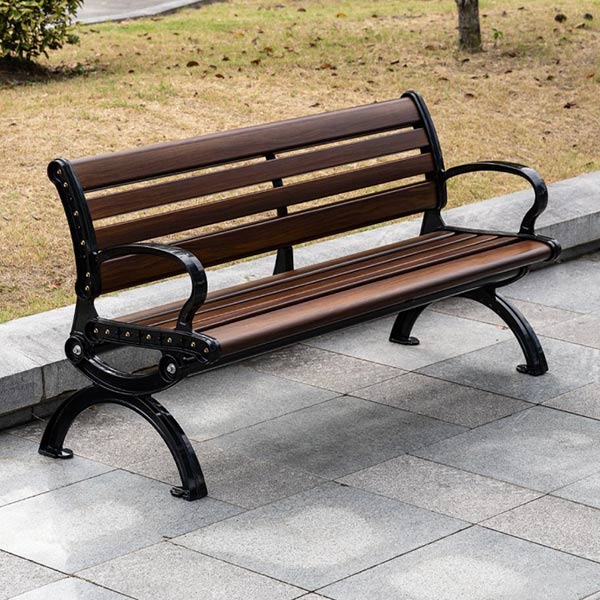 Ghế công viên giả gỗ 1m2 của Hành Tinh Xanh