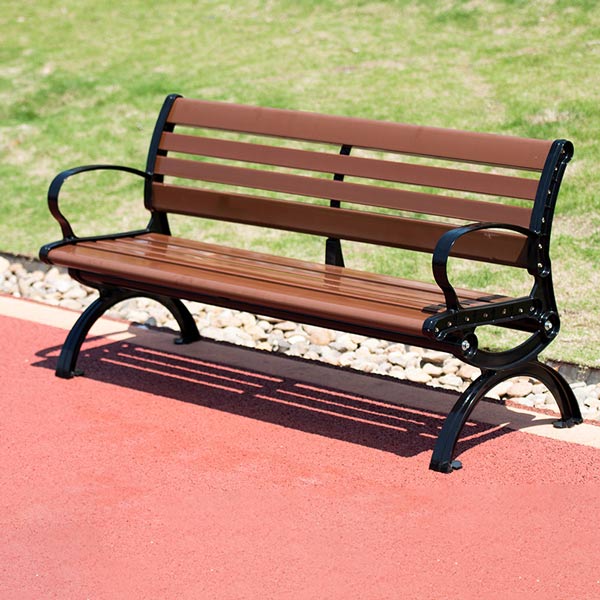 Ghế công viên giả gỗ 1m8 có tựa lưng của Hành Tinh Xanh