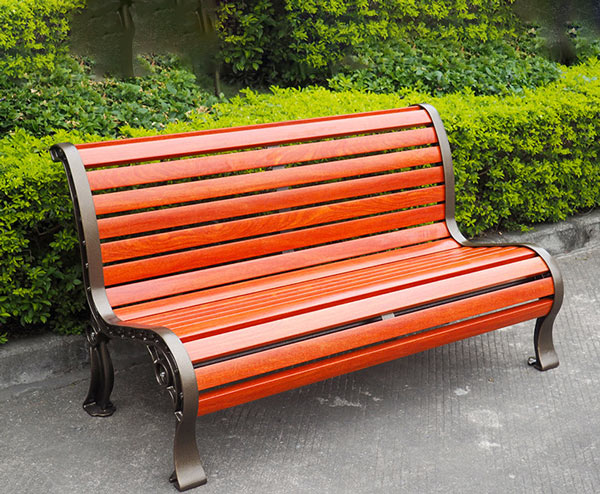 Ghế nhôm đúc ngoài trời giả gỗ của Hành Tinh Xanh đang phân phối