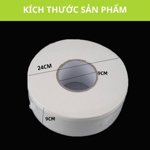 Kích thước giấy vệ sinh cuộn lớn 700g