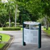 Thùng đựng rác công cộng ngoài trời
