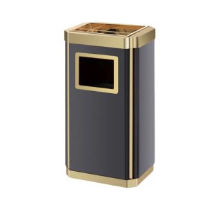 Thùng rác hình chữ nhật có gạt tàn thuốc