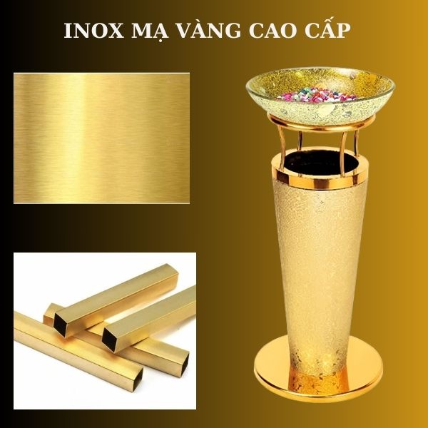 Chất liệu inox cao cấp tạo nên sự sang trọng của sản phẩm