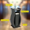 thùng rác thép để sảnh khách sạn