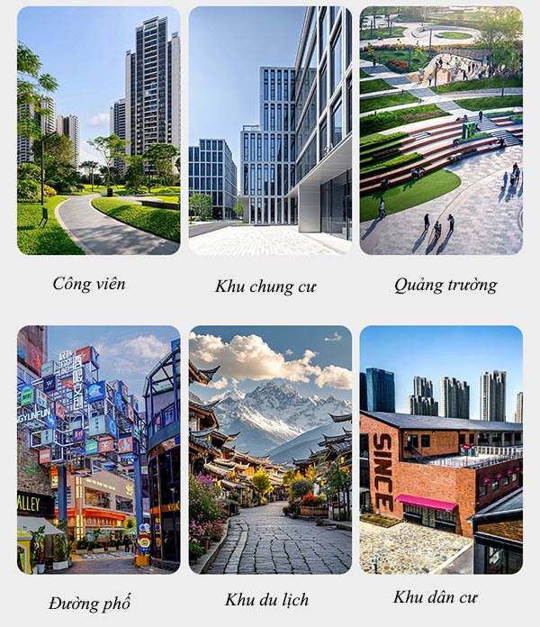 Đa dạng không gian sử dụng