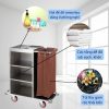 Lưu ý khi sắp xếp đồ lên xe đẩy làm buồng