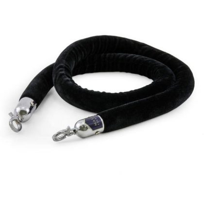 dây nhung cột chắn inox màu đen dây nhung cột chắn inox màu đen