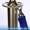 dây nhung màu xanh biển cho cột chắn